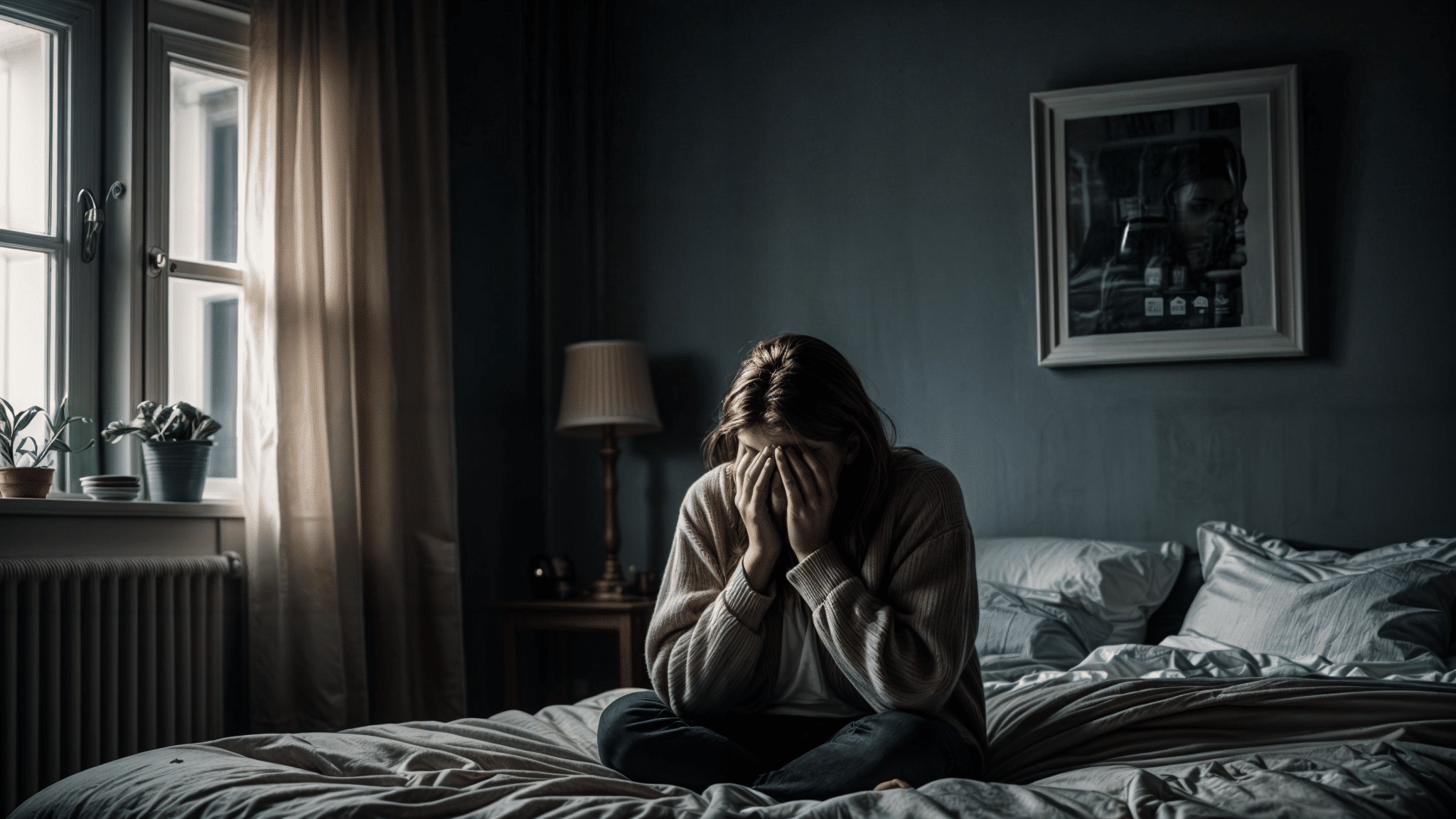 Persona experimentando ansiedad severa en Valencia, señales de cuando es peligrosa