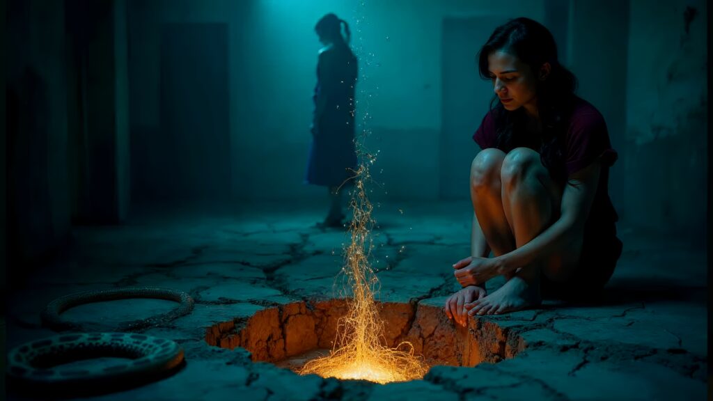 Fotomontaje surrealista sobre fobias y ansiedad en Valencia.